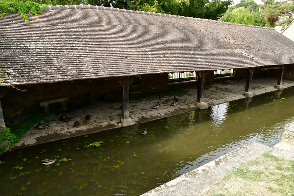 Chevreuse Francja September16 2018 Malownicze Miasto Sezonie Letnim — Zdjęcie stockowe