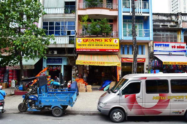 Chi Minh City Saigon Sosyalist Cumhuriyeti Vietnam Ağustos 2018 Şehir — Stok fotoğraf