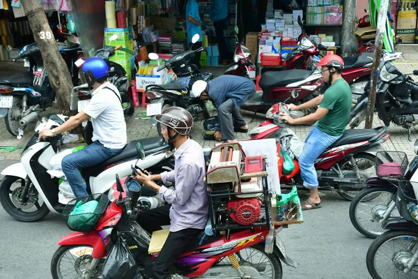 Cidade Chi Minh Saigão República Socialista Vietnã Agosto 2018 Pitoresco — Fotografia de Stock