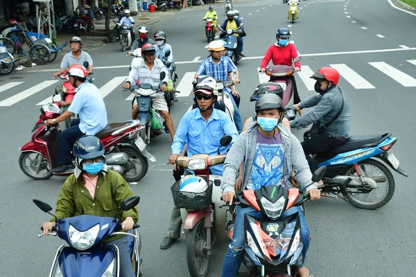 Πόλη Τσι Μινχ Σαϊγκόν Σοσιαλιστική Δημοκρατία Του Βιετνάμ Αύγουστος 2018 — Φωτογραφία Αρχείου