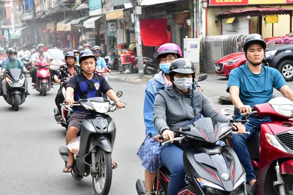 Cidade Chi Minh Saigão República Socialista Vietnã Agosto 2018 Pitoresco — Fotografia de Stock