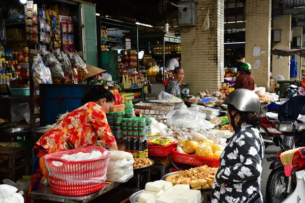 Dec República Socialista Vietnam Agosto 2018 Pintoresco Mercado Diario —  Fotos de Stock