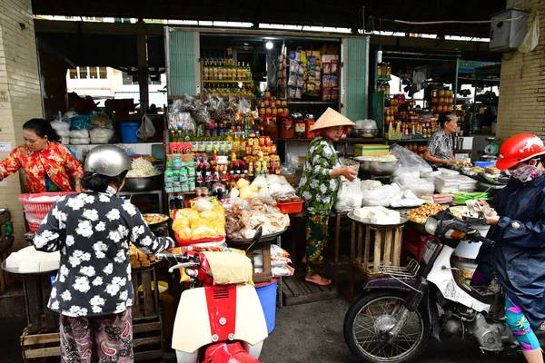 Dec Socialistiska Republiken Vietnam Augusti 2018 Pittoreska Dagliga Marknaden — Stockfoto