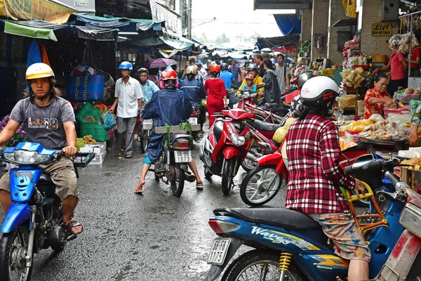 Dec สาธารณร งคมน ยมเว ยดนาม งหาคม 2018 ตลาดประจ นงดงาม — ภาพถ่ายสต็อก