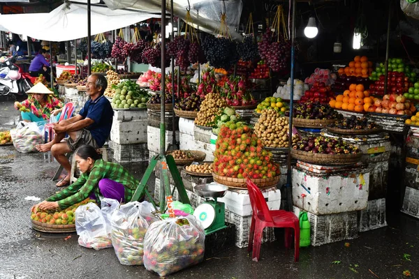 Dec République Socialiste Vietnam Août 2018 Pittoresque Marché Quotidien — Photo