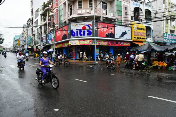 Aralık Vietnam Sosyalist Cumhuriyeti Ağustos 2018 Pitoresk Günlük Piyasa — Stok fotoğraf