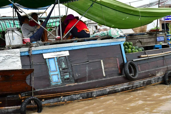 Cai República Socialista Vietnam Agosto 2018 Pintoresca Ciudad Verano — Foto de Stock