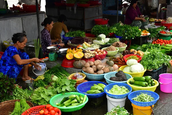 Dec République Socialiste Vietnam Août 2018 Pittoresque Marché Quotidien — Photo