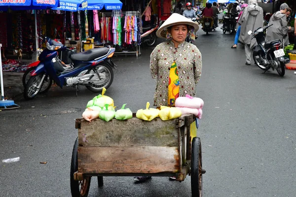 Dec Socialistiska Republiken Vietnam Augusti 2018 Pittoreska Dagliga Marknaden — Stockfoto