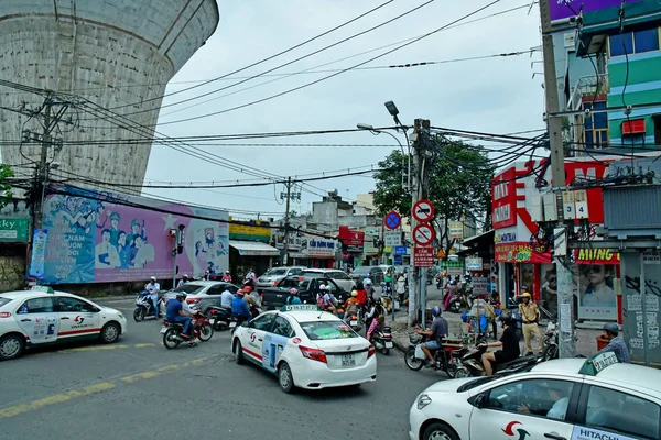 Chi Minh City Saigon Sosyalist Cumhuriyeti Vietnam Ağustos 2018 Şehir — Stok fotoğraf