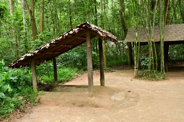 Chi Vietnam Sosyalist Cumhuriyeti Ağustos 2018 Chi Vietcong Tüneller Saygon — Stok fotoğraf