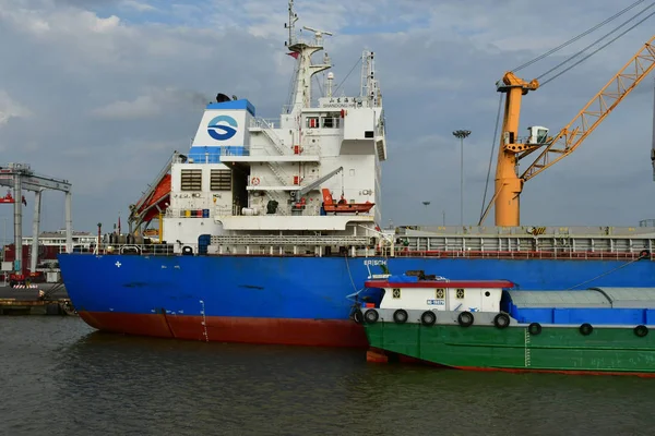 Chi Minh City Saigón República Socialista Vietnam Agosto 2018 Barco — Foto de Stock