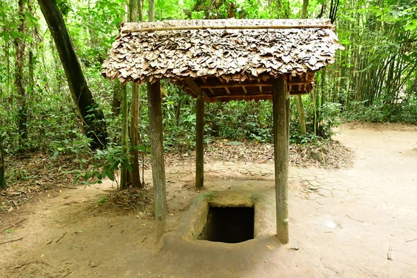 Chi Sozialistische Republik Vietnam August 2018 Die Chi Vietcong Tunnel — Stockfoto