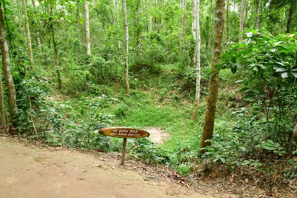 Chi Socialist Republic Vietnam August 2018 Chi Vietcong Tunnels Saigon — Stock Photo, Image