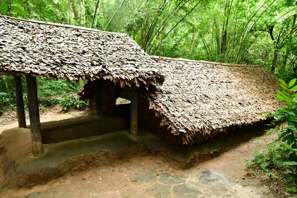 Chi Sozialistische Republik Vietnam August 2018 Die Chi Vietcong Tunnel — Stockfoto