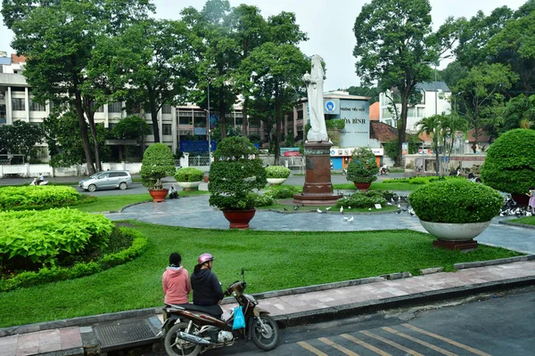 Chi Minhstad Saigon Socialistische Republiek Vietnam Augustus 2018 Pittoreske Stad — Stockfoto