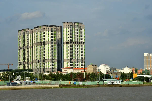 Chi Minh Ville Saigon République Socialiste Vietnam Août 2018 Bateau — Photo