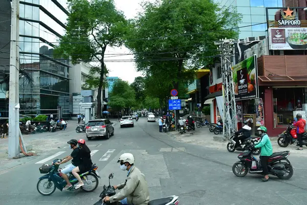 Cidade Chi Minh Saigão República Socialista Vietnã Agosto 2018 Pitoresca — Fotografia de Stock