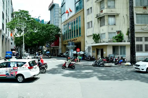 Minovo Město Saigon Vietnamská Socialistická Republika Srpen 2018 Malebné Město — Stock fotografie
