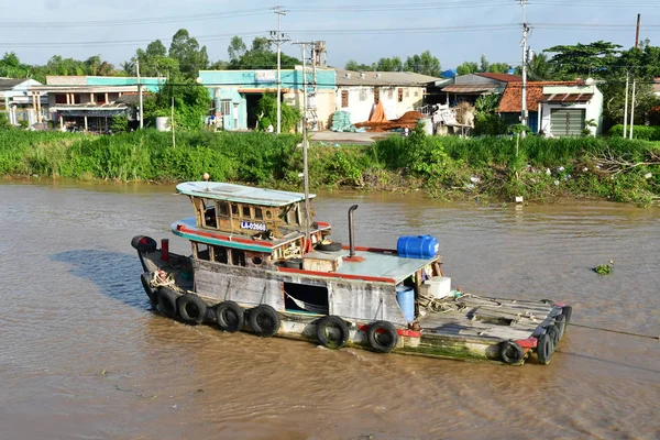 República Socialista Vietnam Agosto 2018 Pintoresco Canal Chao Gao Cerca — Foto de Stock