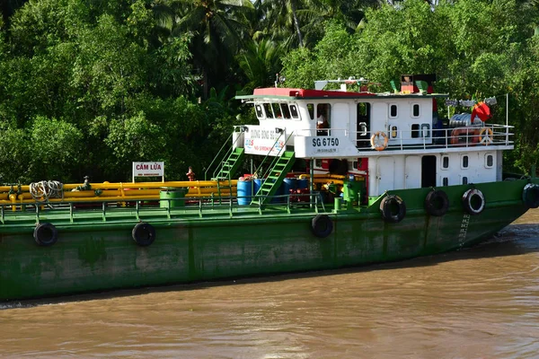 Socialist Republic Vietnam August 2018 Picturesque Chao Gao Canal Saigon — Stock Photo, Image