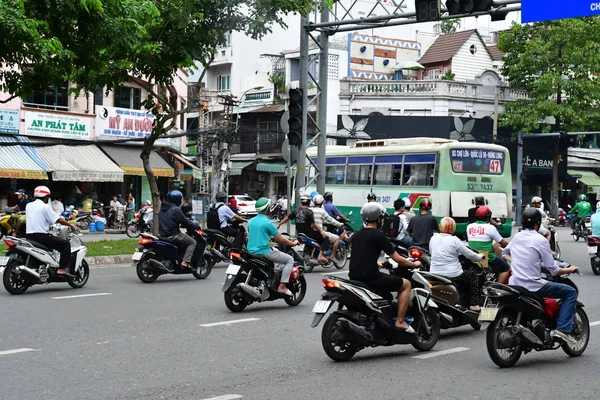 Cidade Chi Minh Saigão República Socialista Vietnã Agosto 2018 Pitoresco — Fotografia de Stock