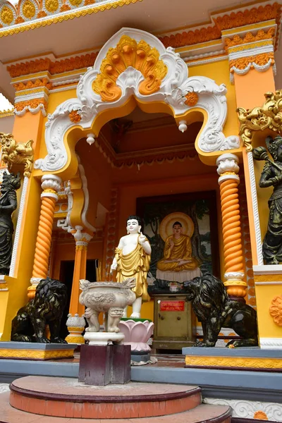 Chau Doc Vietnami Szocialista Köztársaság Augusztus 2018 Tay Egy Pagoda — Stock Fotó