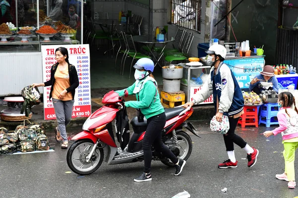 Chau Doc República Socialista Vietnam Agosto 2018 Pintoresca Ciudad Verano —  Fotos de Stock