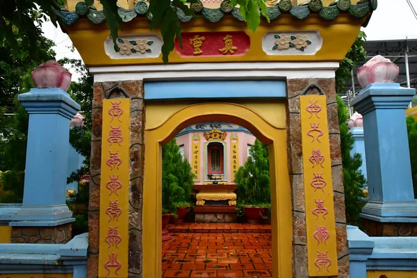 Chau Doc Socjalistyczna Republika Wietnamu Sierpień 2018 Tay Pagoda — Zdjęcie stockowe