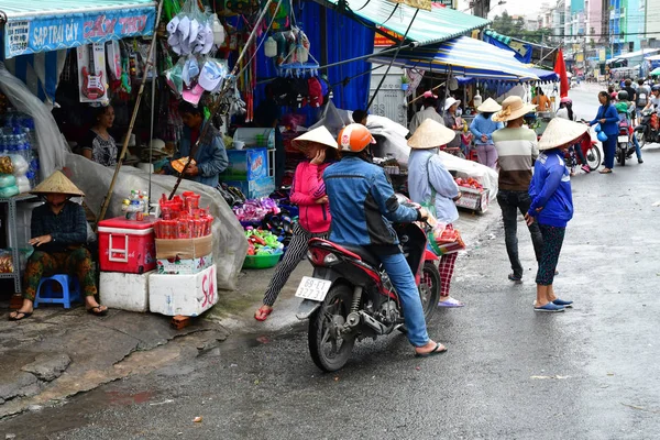 Chau Doc Socialist Republic Vietnam August 2018 Picturesque City Summer — Stock Photo, Image