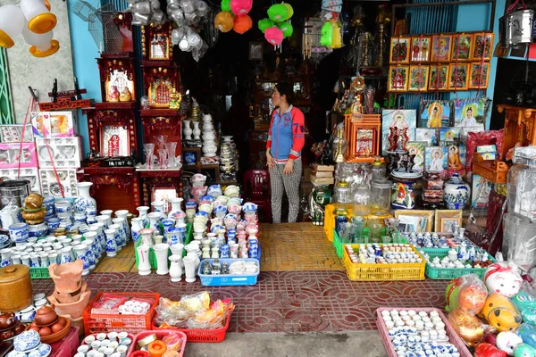 Dec República Socialista Vietnam Agosto 2018 Objetos Culto Una Tienda —  Fotos de Stock