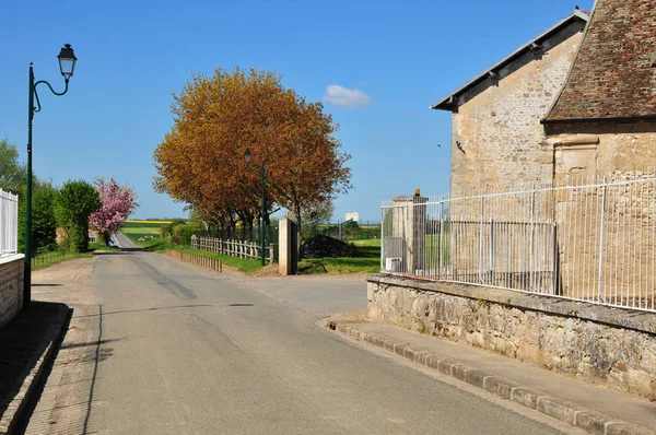 Gouzangrez Frankreich Mai 2018 Das Malerische Dorf — Stockfoto