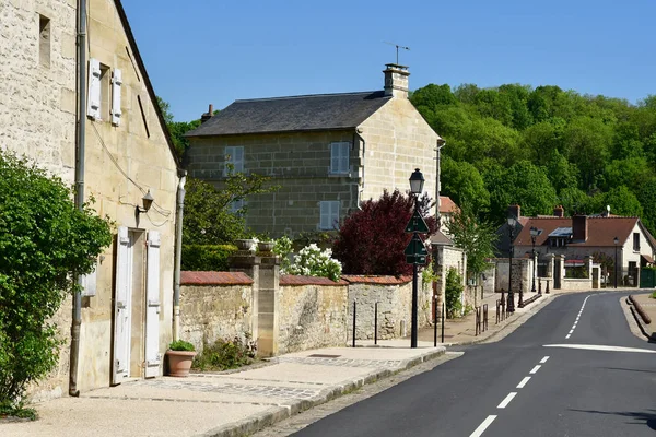 Guéry Vexin França Maio 2018 Pitoresca Aldeia — Fotografia de Stock