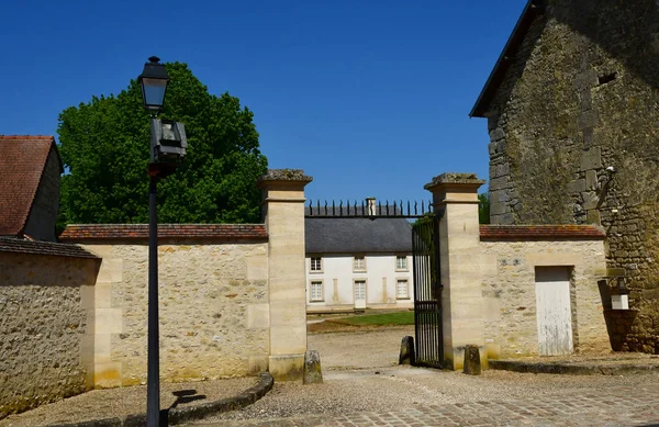 Guéry Vexin França Maio 2018 Pitoresca Aldeia — Fotografia de Stock