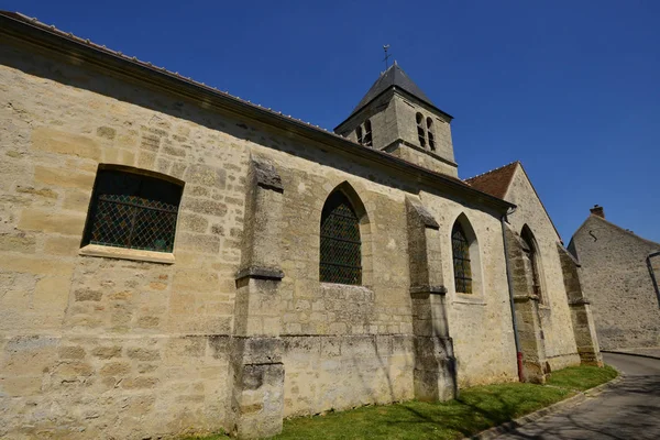 Perchay França Maio 2018 Igreja — Fotografia de Stock