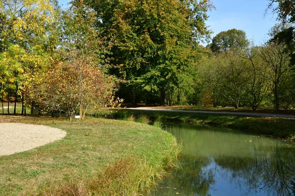 Versailles Francia Ottobre 2018 Petit Trianon Park Nella Tenuta Marie — Foto Stock