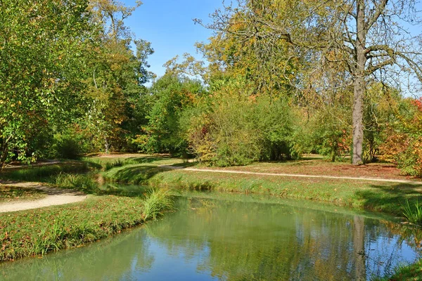 Versailles Francja 2018 Października Petit Trianon Park Posiadłości Marie Antoinette — Zdjęcie stockowe