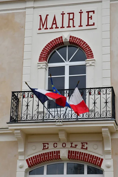 Longuesse France April 2018 City Hall — Stock Photo, Image