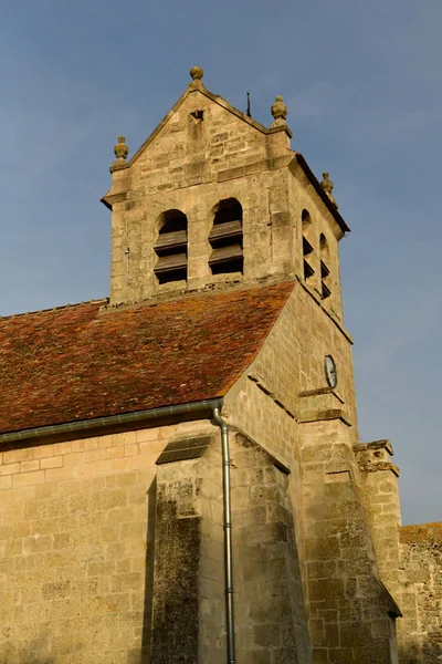 Dit Joli Village Francja Maja 2018 Kościół — Zdjęcie stockowe