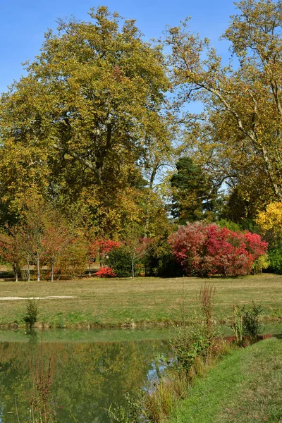 Versalles Francia Octubre 2018 Petit Trianon Park Finca Marie Antoinette — Foto de Stock