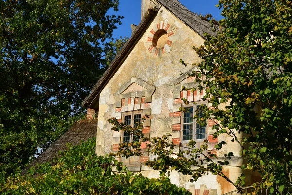 Versailles Francia Ottobre 2018 Mulino Nella Tenuta Marie Antoinette Nel — Foto Stock