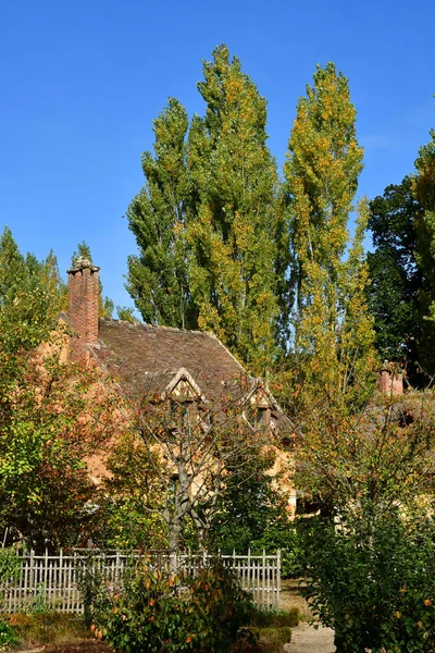 Versailles Frankrike Oktober 2018 Park Hamlet Till Marie Antoinette Estate — Stockfoto