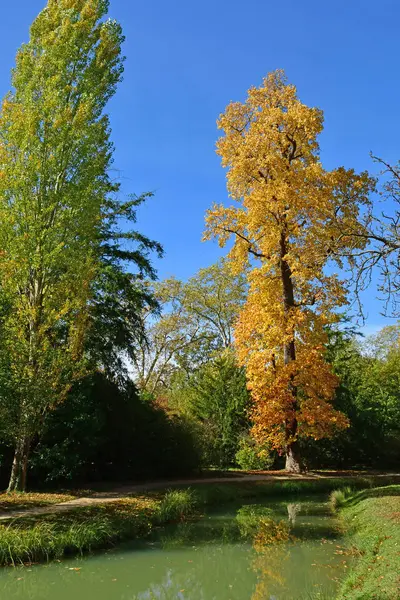 Versailles Francie Říjen 2018 Petit Trianon Park Panství Marie Antoinette — Stock fotografie