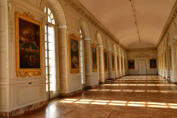Версаль Франція 2018 Жовтня Grand Trianon Галерея Cotelle — стокове фото