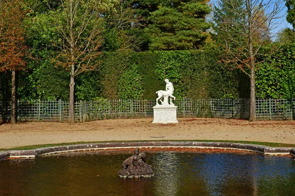 Versailles Francia Ottobre 2018 Parco Del Grand Trianon Nella Tenuta — Foto Stock