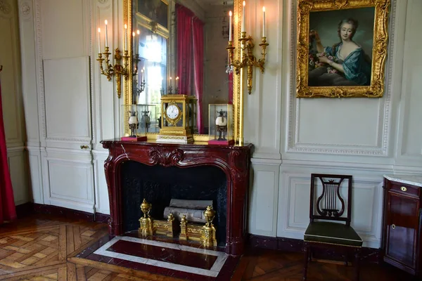 Versailles Frankrijk Oktober 2018 Eetkamer Petit Trianon Het Marie Antoinette — Stockfoto