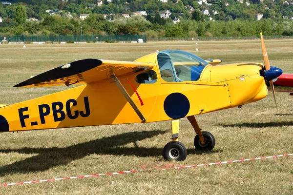 Verneuil Sur Seine França Setembro 2018 Show Aéreo — Fotografia de Stock