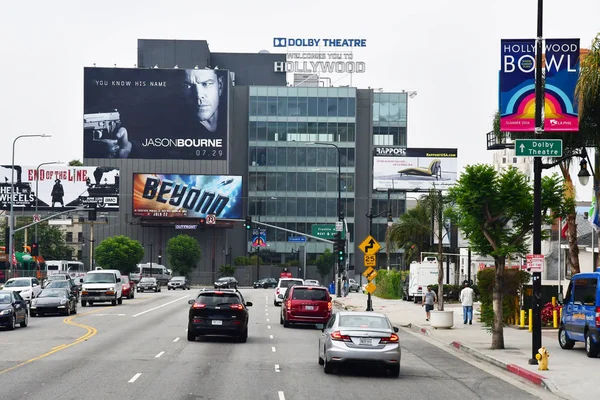 Los Angeles Usa July 2016 Hollywood Boulevard — Stock Photo, Image