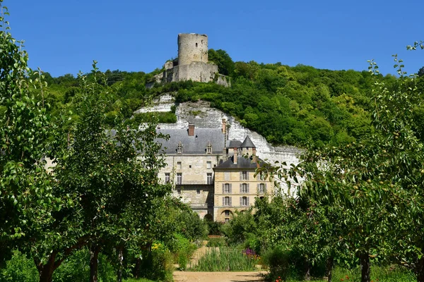 Roche Guyon Frankreich Mai 2018 Das Schloss — Stockfoto