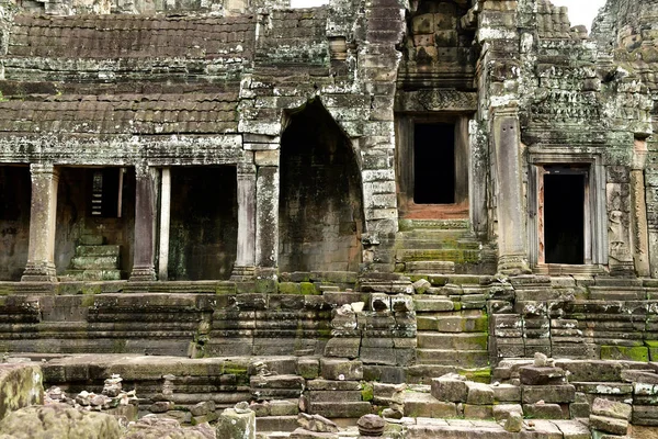 Siem Reap Reino Camboya Agosto 2018 Templo Angkor Bayon — Foto de Stock